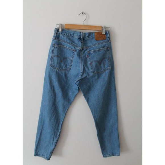 Levi's Wedgie Icon Straight Ankle Jeans Athens Pushed Size 27 - Picture 5 of 11